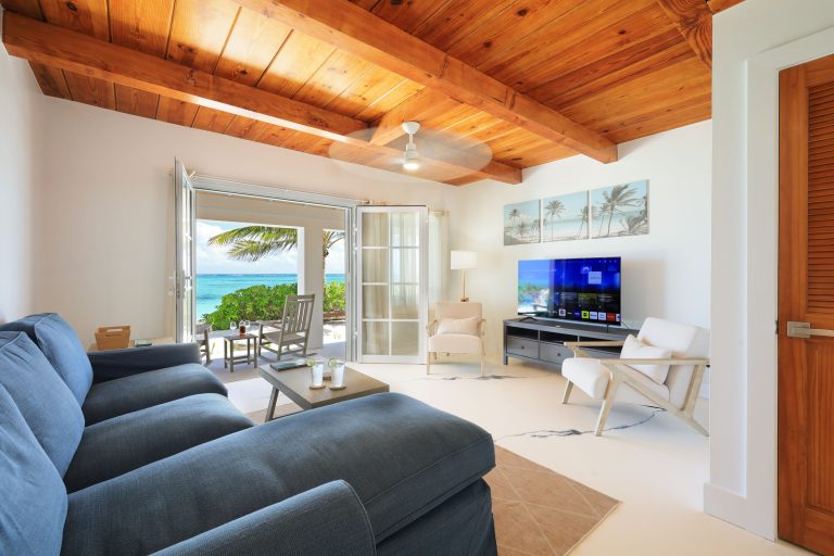 Living Area with Ocean Views